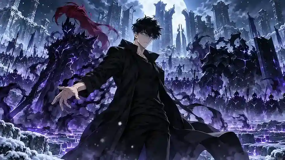 Solo Leveling Season 2 key visual - Arise from the Shadow